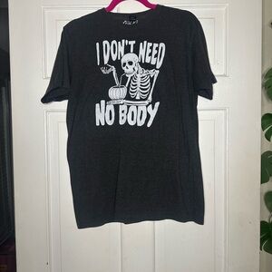 Graphic Skeleton Print Men's T-Shirt